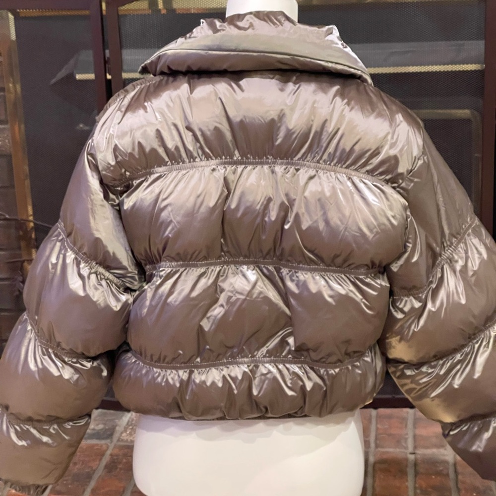 Wild Fable Metallic Puffer Jacket - Picture 3 of 4